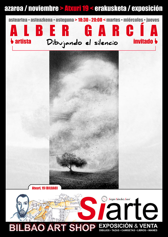 Exposición de noviembre en Atxuri 19: Alber García